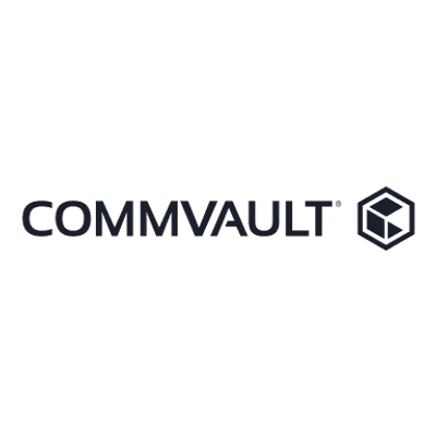 Commvault logo.