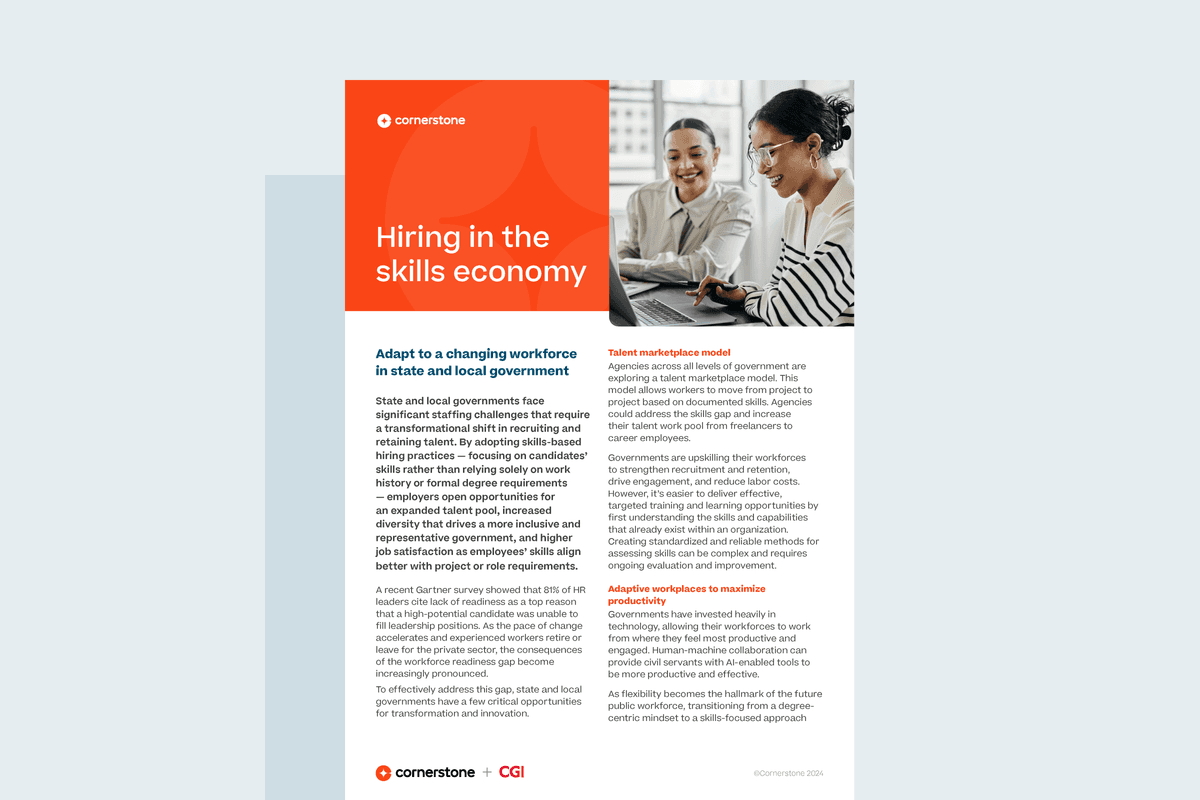 Hiring in the skills economy